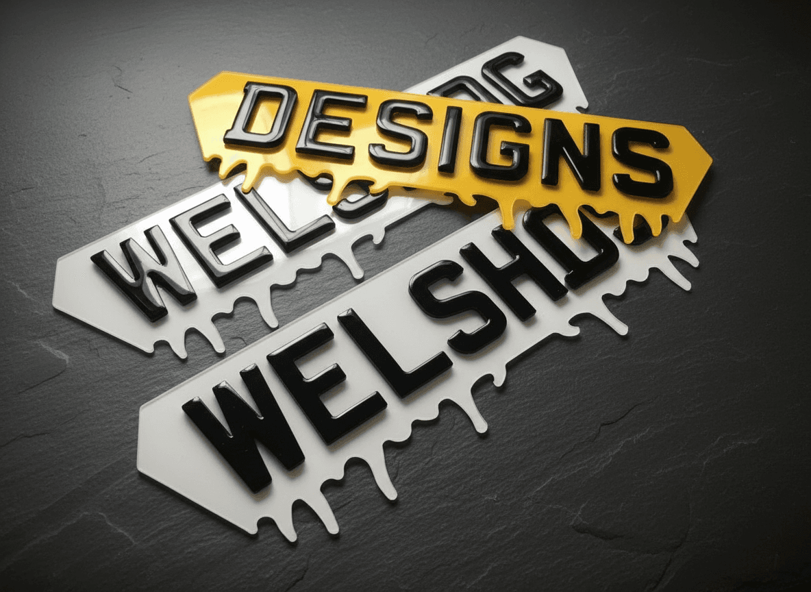 Personalised Drip Wall Plate