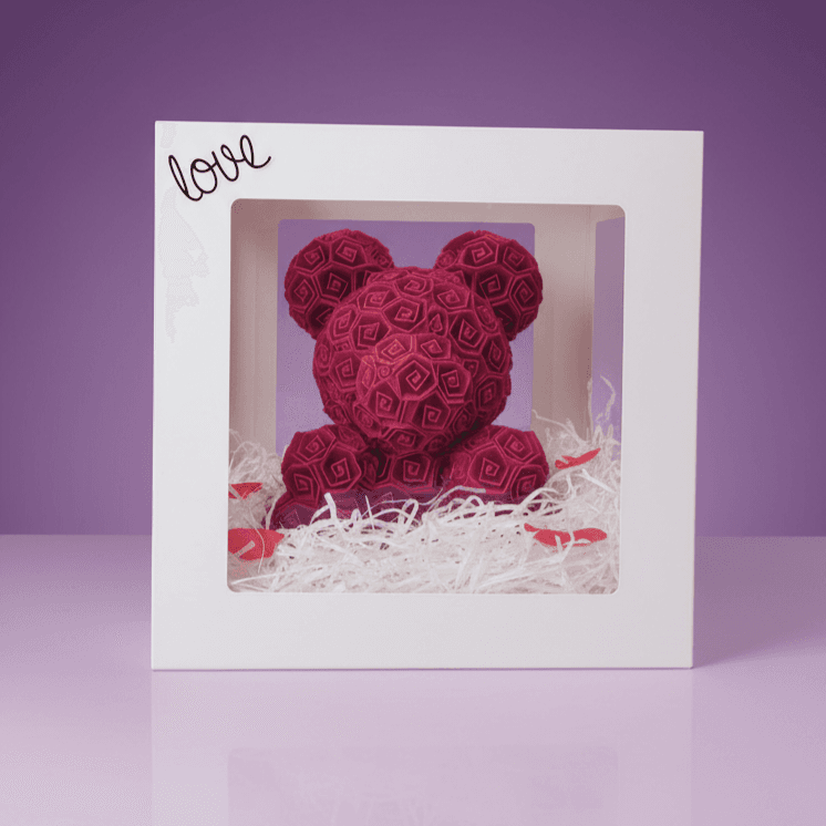 Rosette Cuddle Bear